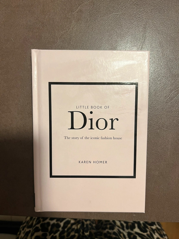 Coffe Table Book Dior