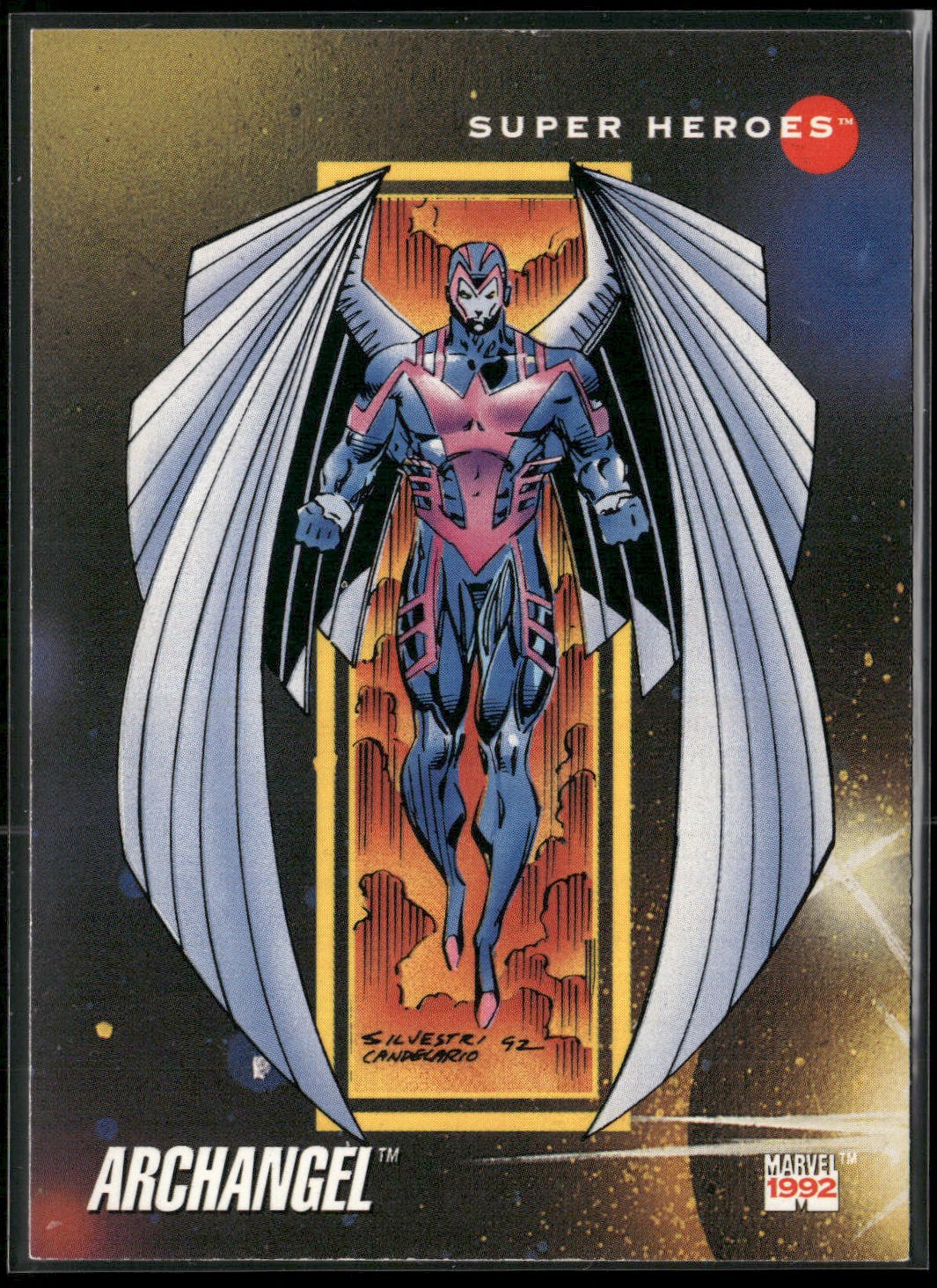 1992 Impel Marvel Universe #63 Archangel