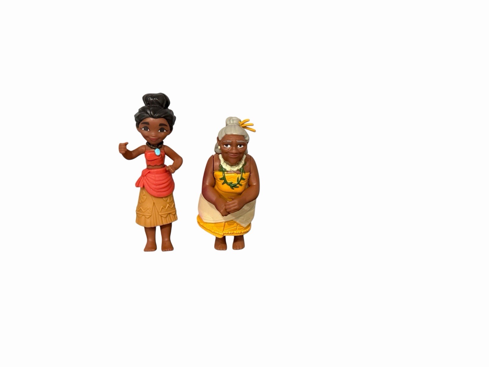 Personaggi giocattolo Disney's Moana 3" nonna Tala e Moana