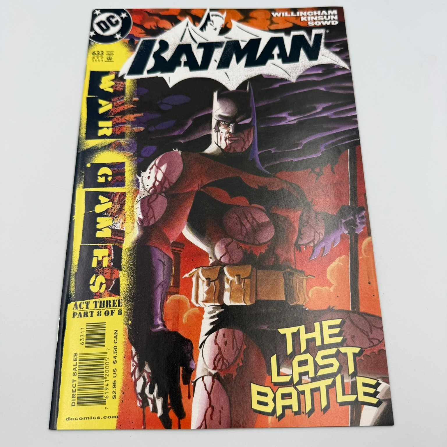 Batman #633 DC Comics Giochi di Guerra Età Moderna 2004