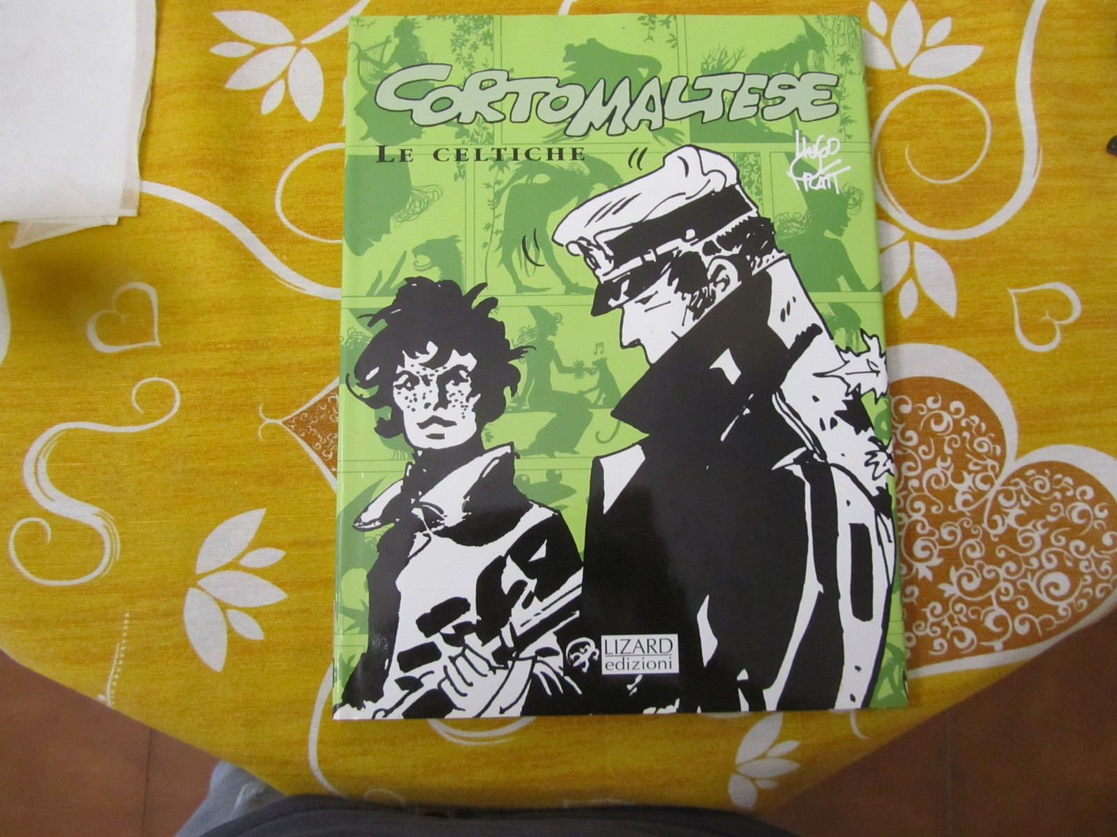 CORTO MALTESE - LE CELTICHE - HUGO PRATT -  CARTONATO LIZARD 1^ ED. EDICOLA (HP)