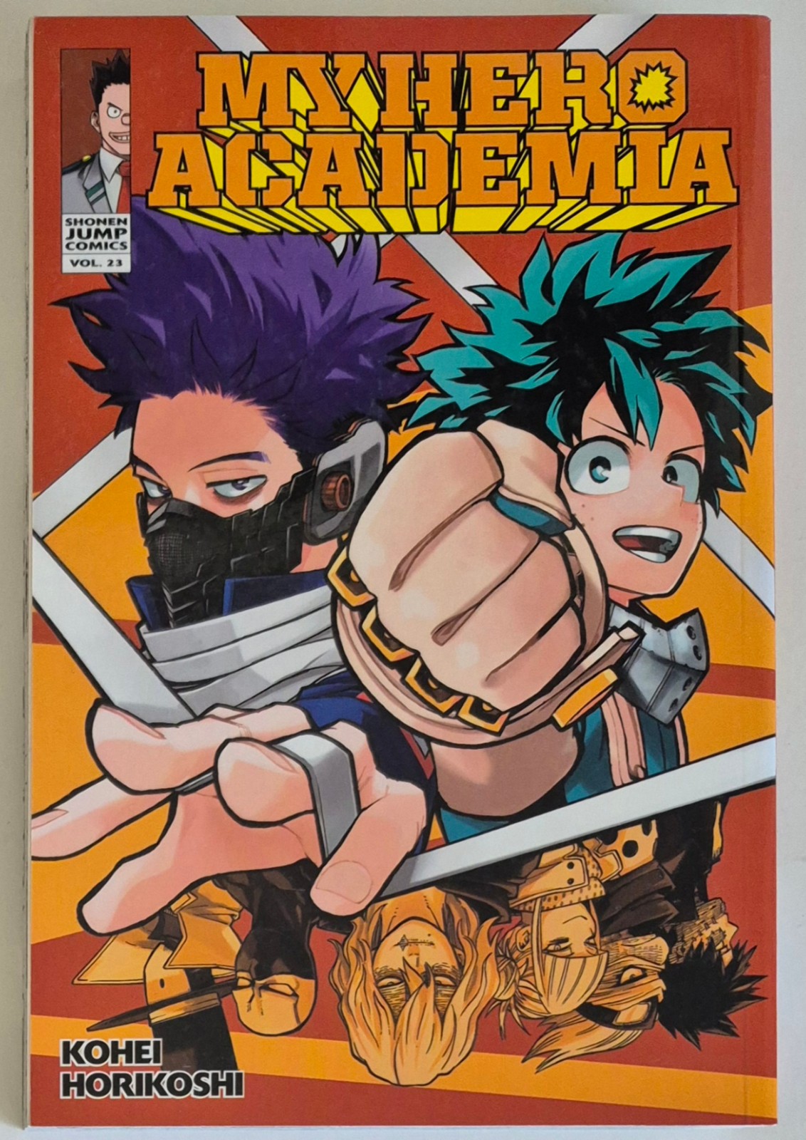 MY HERO ACADEMIA Vol. 23 (inglese, Viz Media, copertina morbida, seconda stampa, 2020)