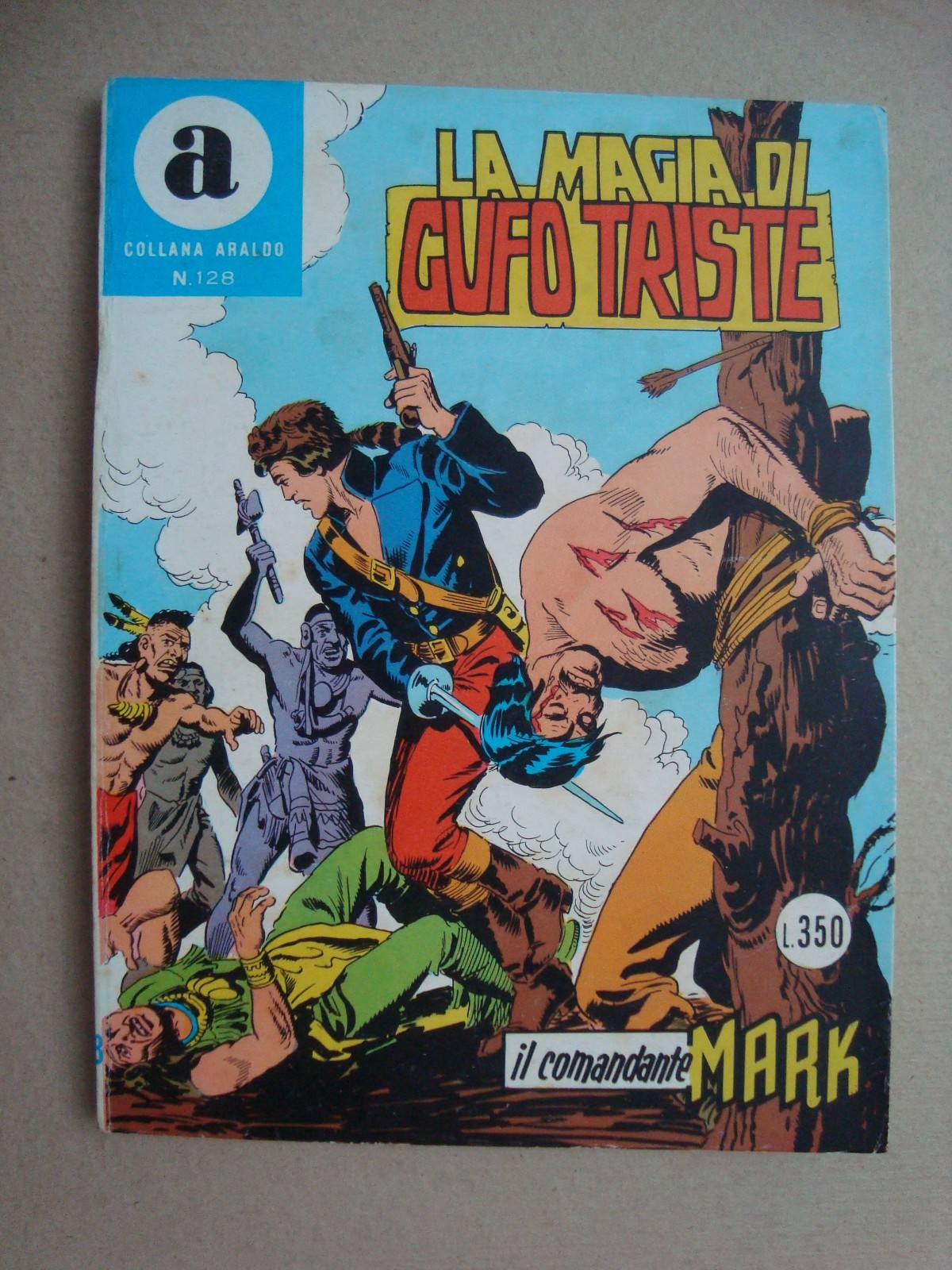 collana araldo comandante mark n° 128 ed.araldo 1977