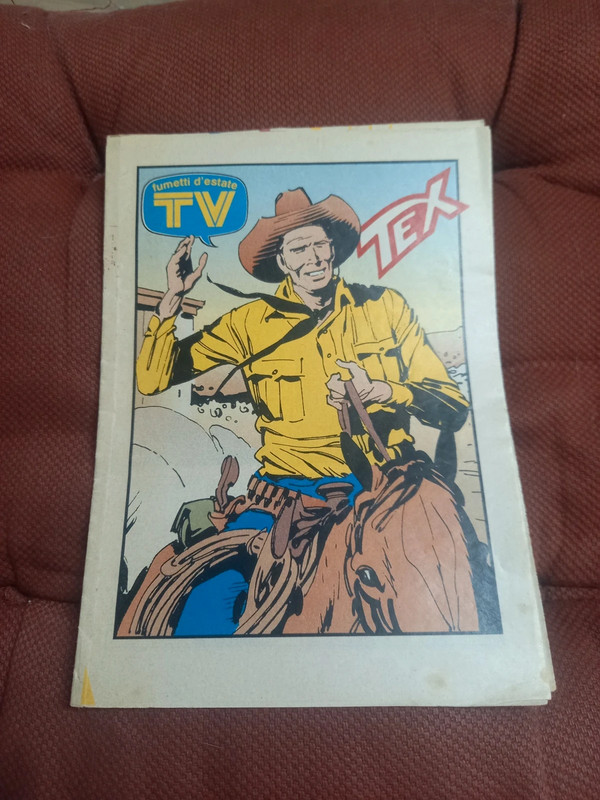 Tex - inserto di 16 pagine- uscito negli anni 90