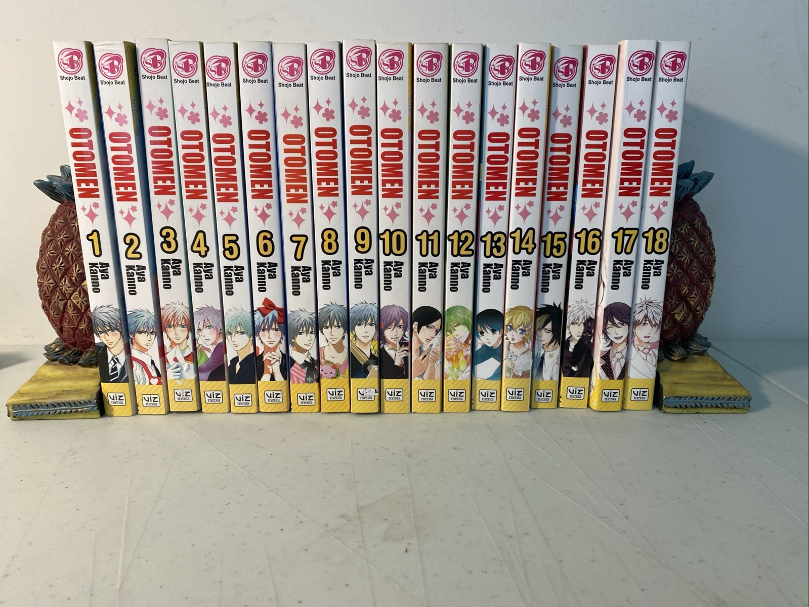 Otomen Manga Volumi 1-18 Inglese Aya Kanno Set Completo Raro Fuori Stampa Shojo