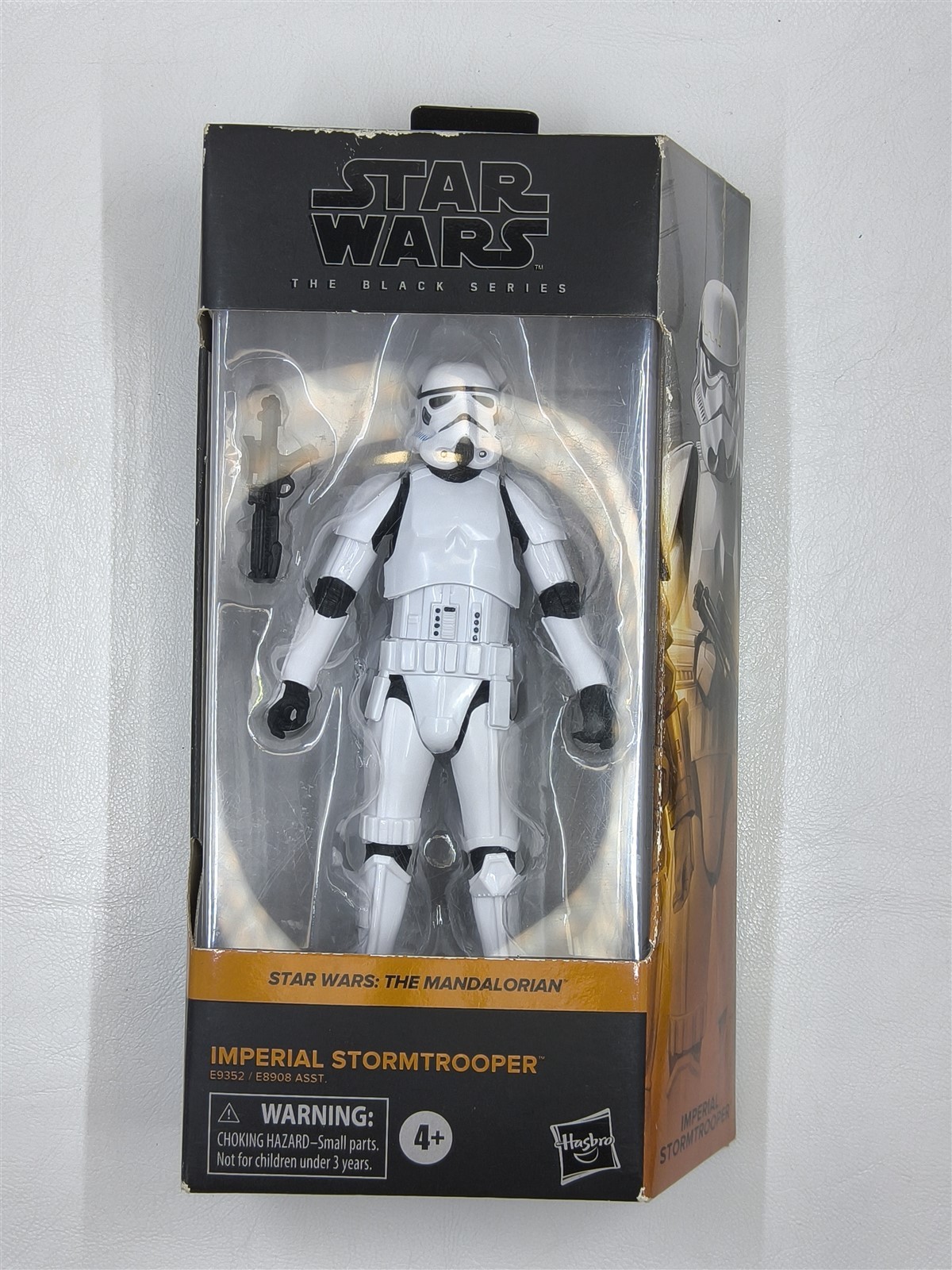 Star Wars Modellino Stormtrooper Imperiale Mandaloriano Serie Nera 6" Nuovo