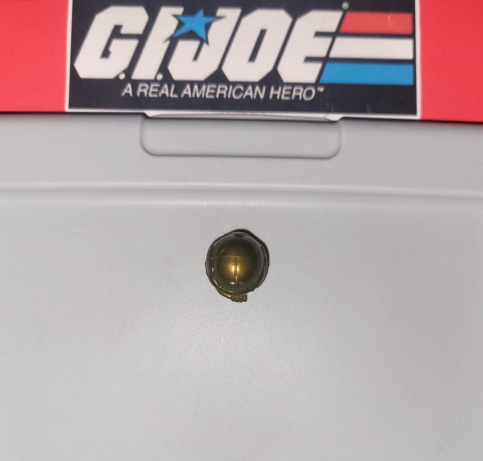 Accessorio casco GI Joe Major Storm 1990 originale anni 90 Hasbro mai rotto