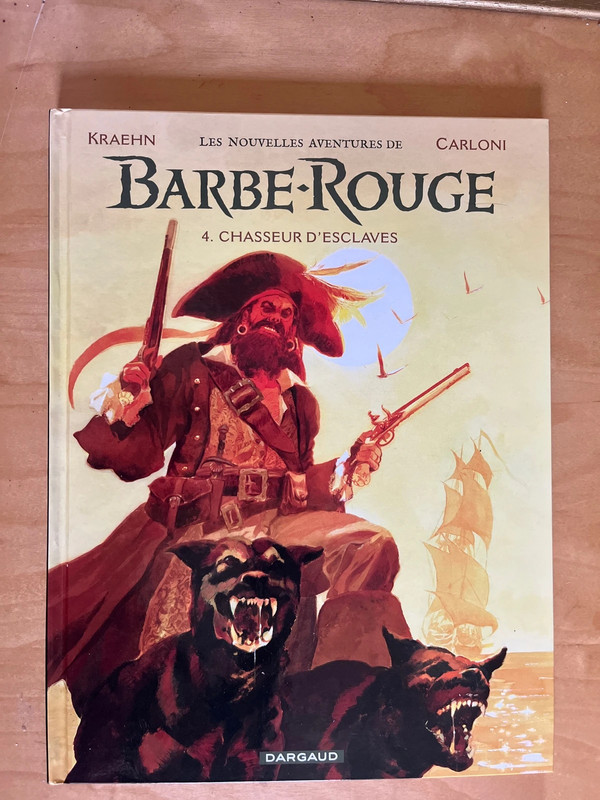 Barbe rouge t4 « chasseur d’esclaves » EO