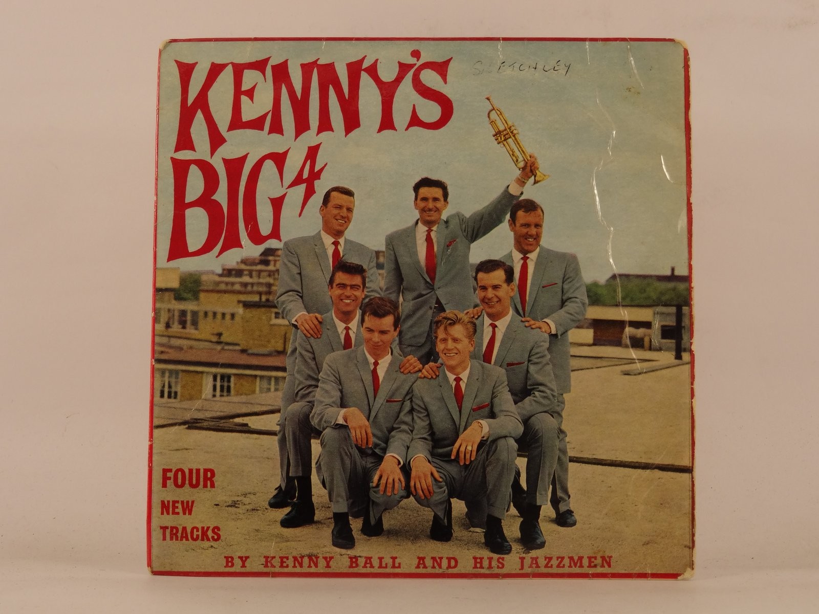 KENNY BALL AND HIS JAZZMEN KENNY'S BIG 4 (98) 4 Track 7" Single including Pictur