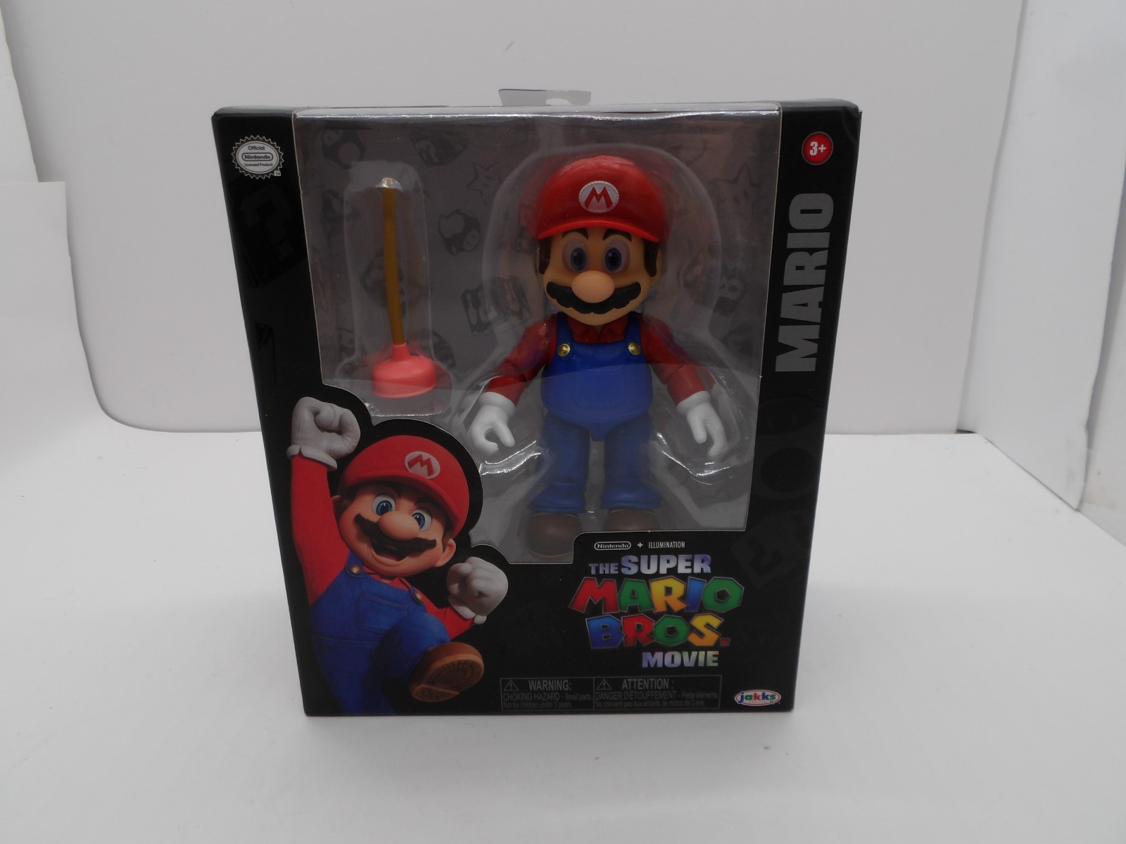 The Super Mario Bros Movie 5" Mario Figure Jakks Nintendo NUOVO