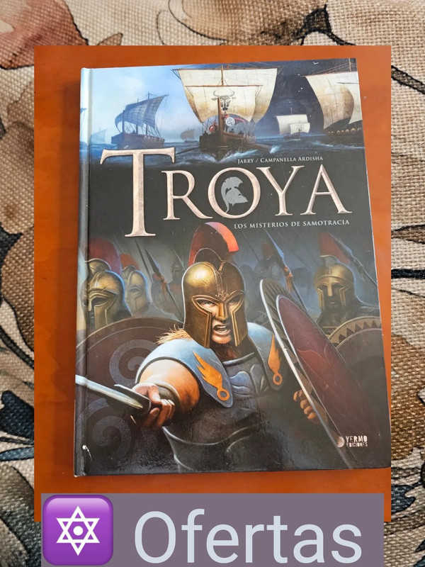 Magnifica Novela gráfica.  Troya. Yermo ediciones