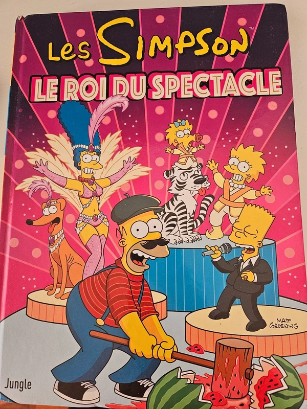 Tres grande bd simpson
