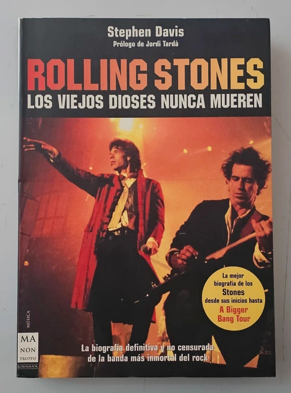 Libro Rolling Stones Los Viejos Dioses Nunca Mueren 2006
