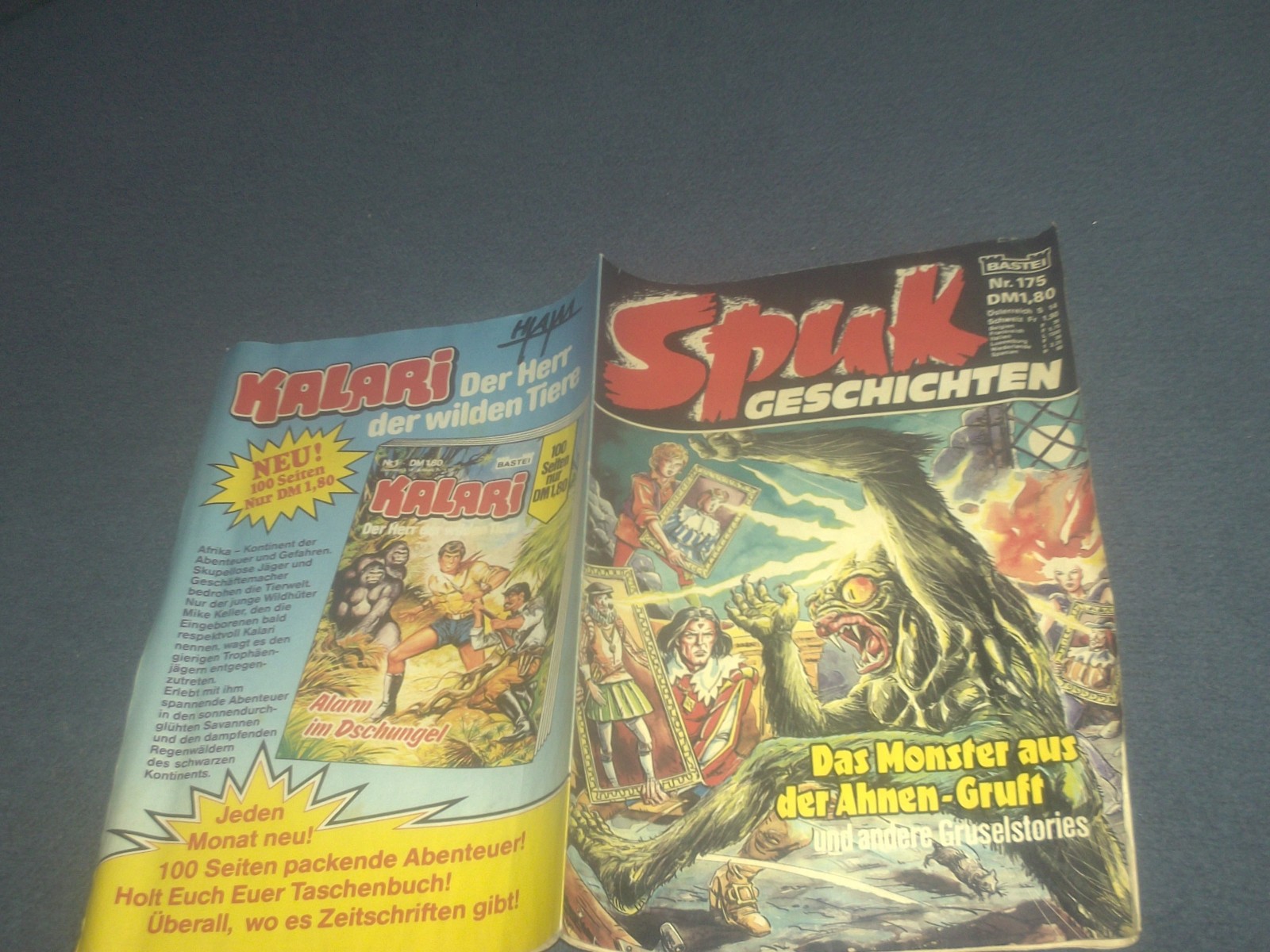 STORIE DI SPUK FUMETTO QUADERNO VOLUME N.175