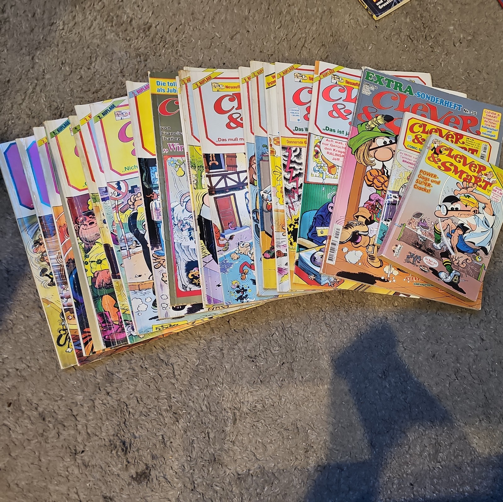 Condor-Collezione fumetti-CLEVER & SMART -19 album in 2°edizione-una prima edizione n.85