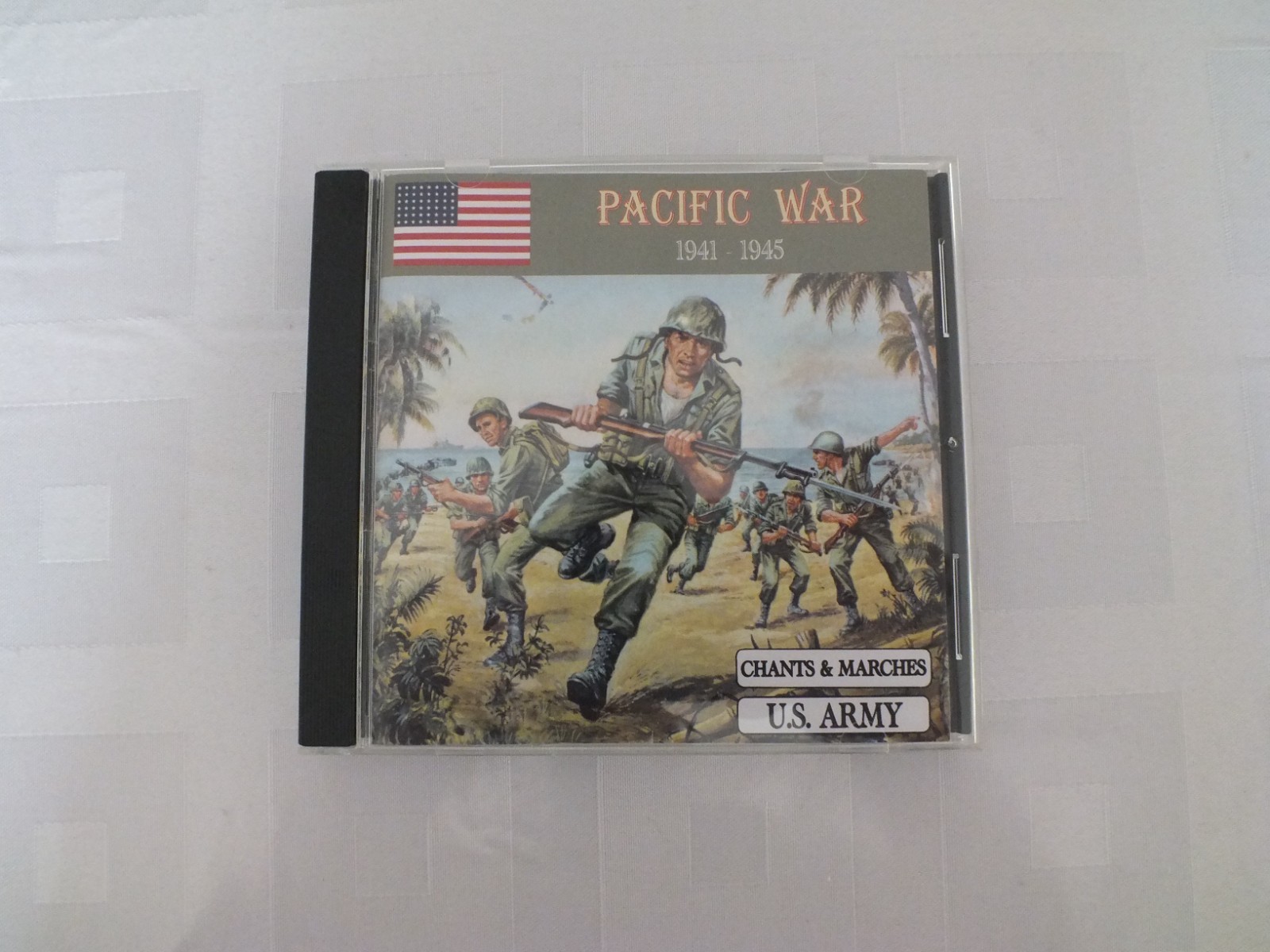 CD ET MARCHES US ARMY PACIFIC WARS WWII
