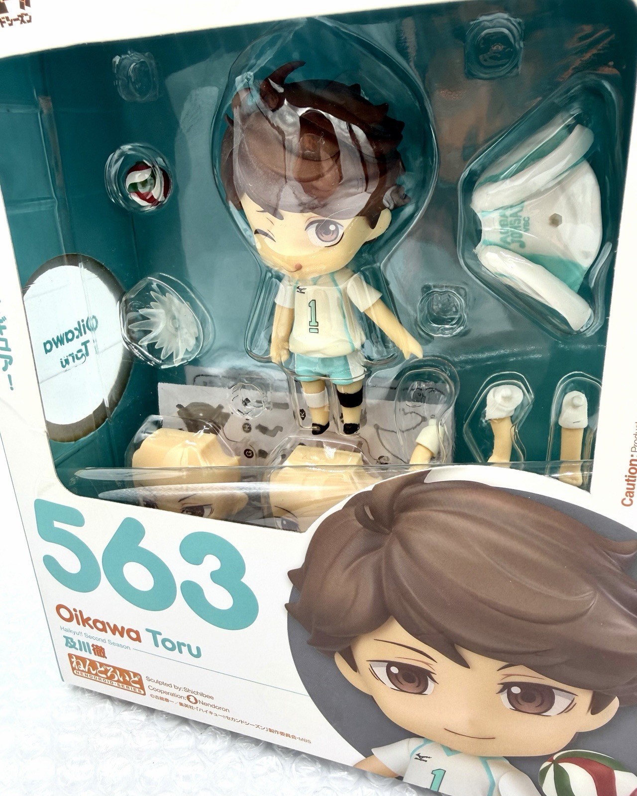 Haikyuu!! Nendoroid # 563 OIKAWA TORU Figure Japanese Anime GOOD SMILE COMPANY
