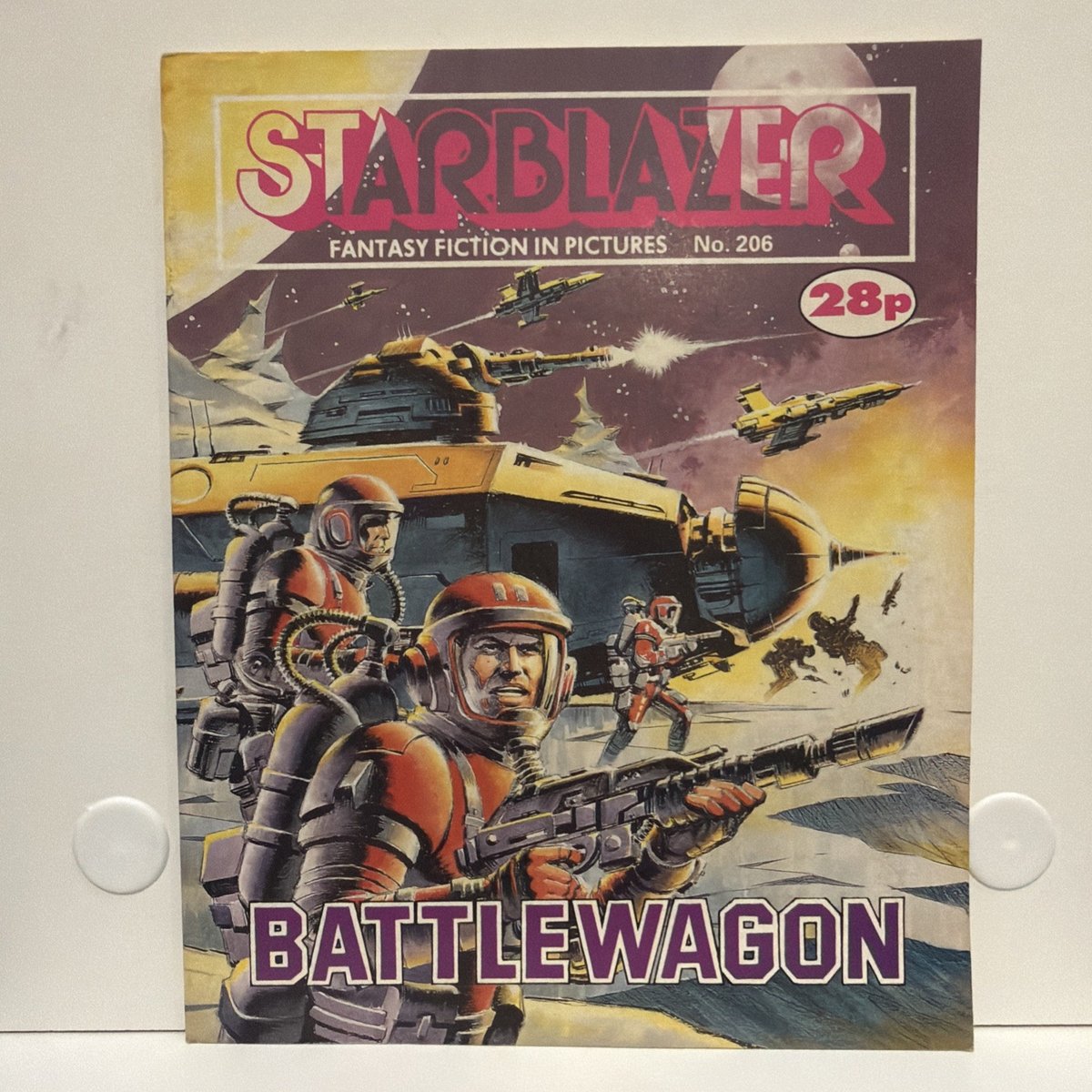 STARBLAZER COMIC # 206 - Battlewagon Fantasy Fiction in Pictures 