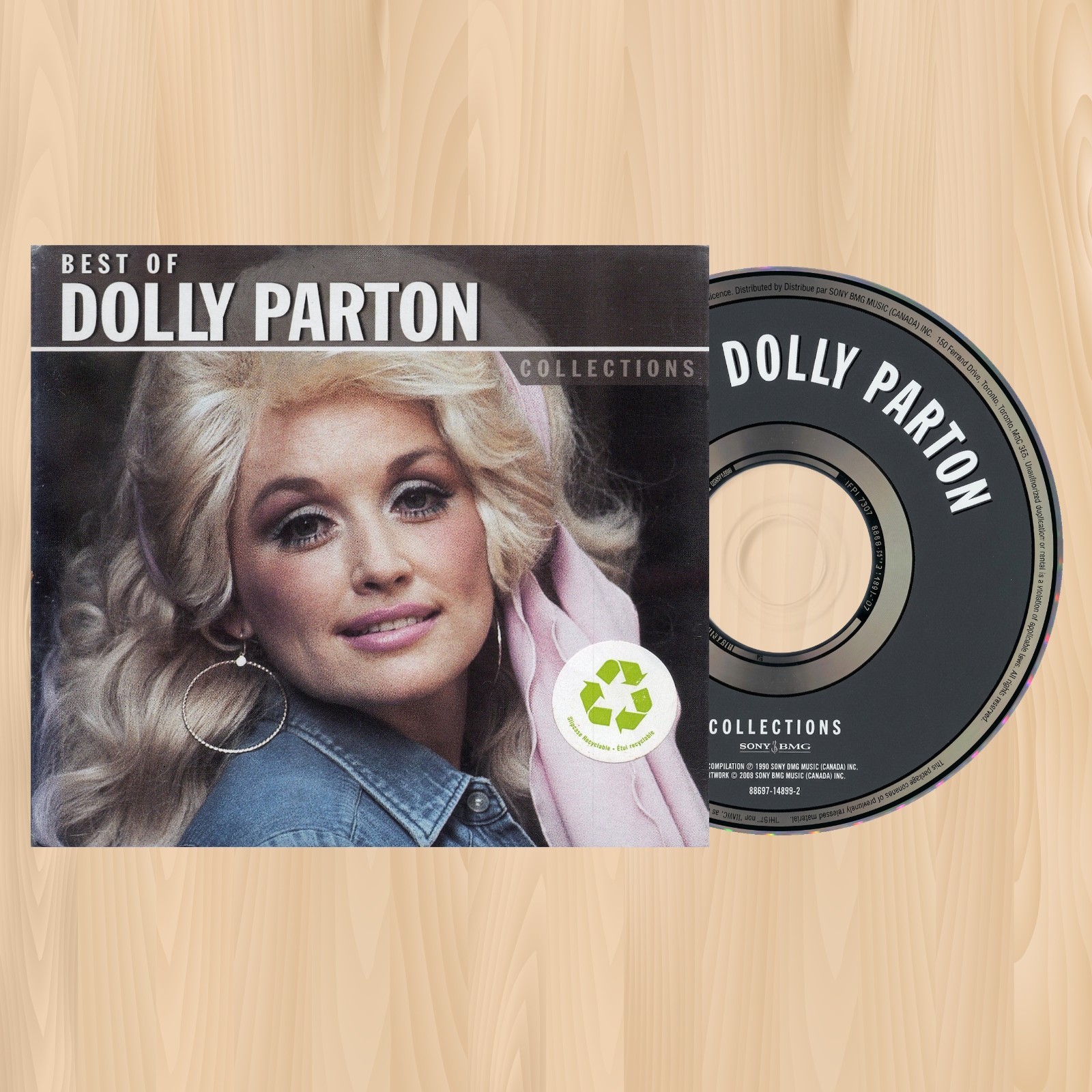 Collections BEST OF DOLLY PARTON CD Coat of Many Colors JOLENE Romeo        1001