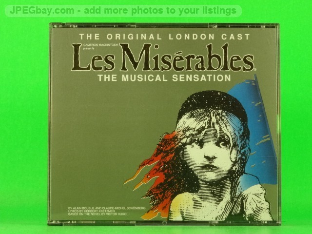 VARIOUS ARTISTS LES MISERABLES (ORIGINAL LONDON CAST) (2 x CD) (Z120) 20+ Track 