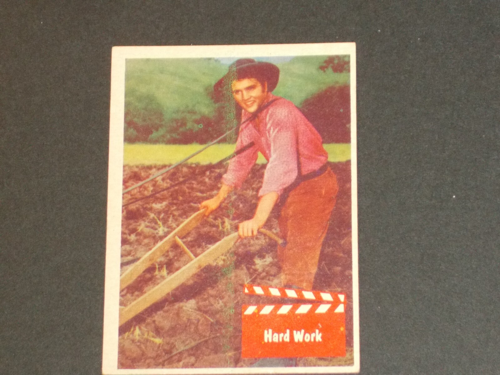 Elvis Presley (R710-1) Topps 1956, #50, CARTOLINA ESTREMAMENTE BELLA!!!!