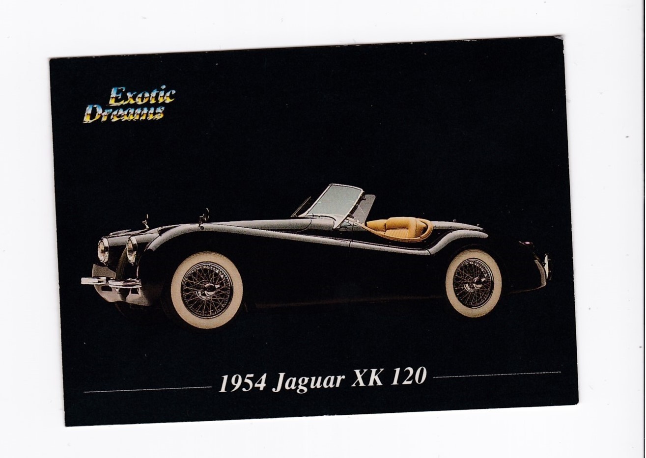1992 All-Sports Exotic Dreams 1954 Jaguar XK - 120 Roadster #69