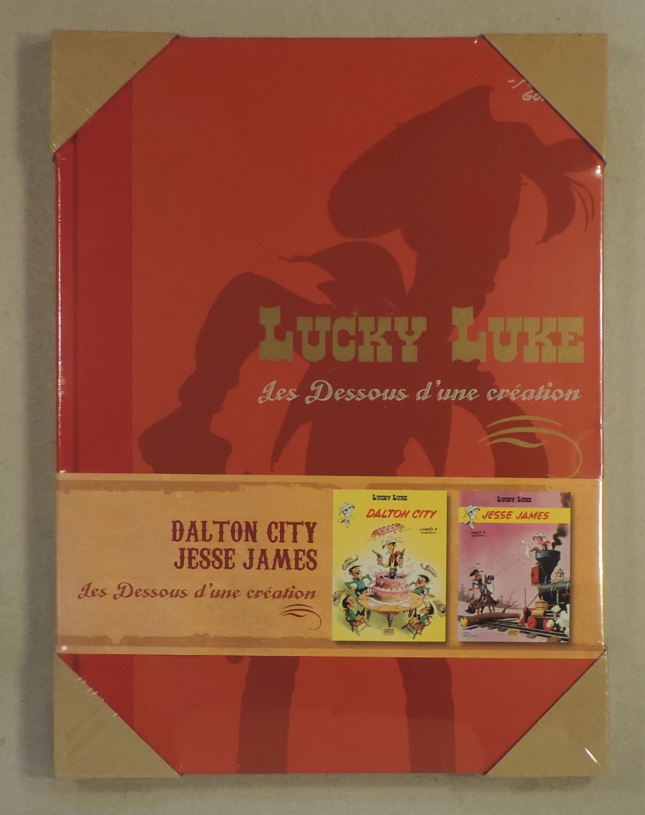 Lucky Luke Les dessous d'une creation Dalton city/Jesse James Morris Atlas neuf