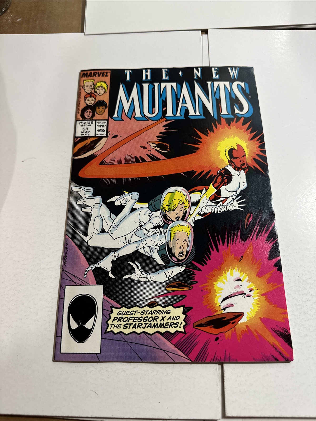 I Nuovi Mutanti #51 1987 Marvel Fumetto 7,5 MM22