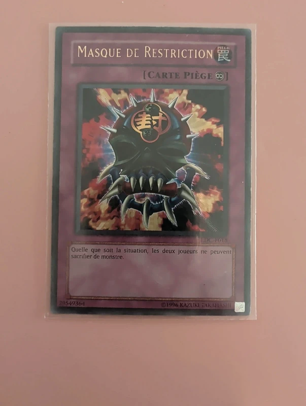 Yu-Gi-Oh!  Masque de Restriction (Exc) LDC-Fr - Ultra Rare