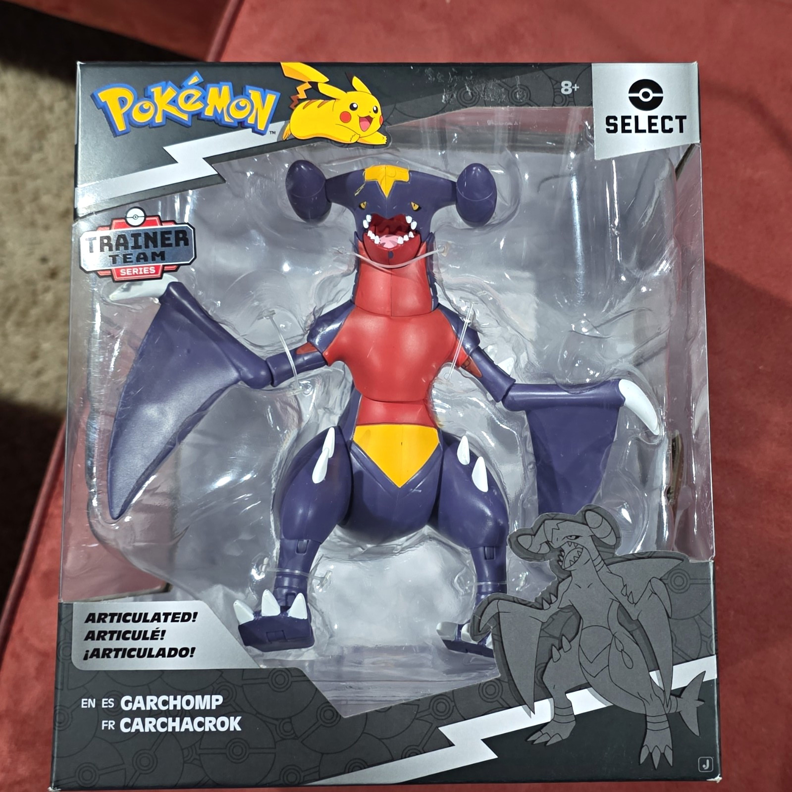 Jazwares Pokémon Select Series 11 Garchomp Articulated Action Figure 8+