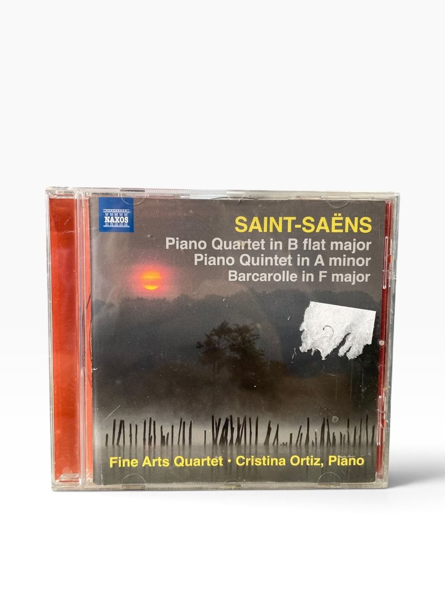 Saint-Saëns - Piano Quartets Quintet CD 2013 Classical Naxos Fine Arts Q