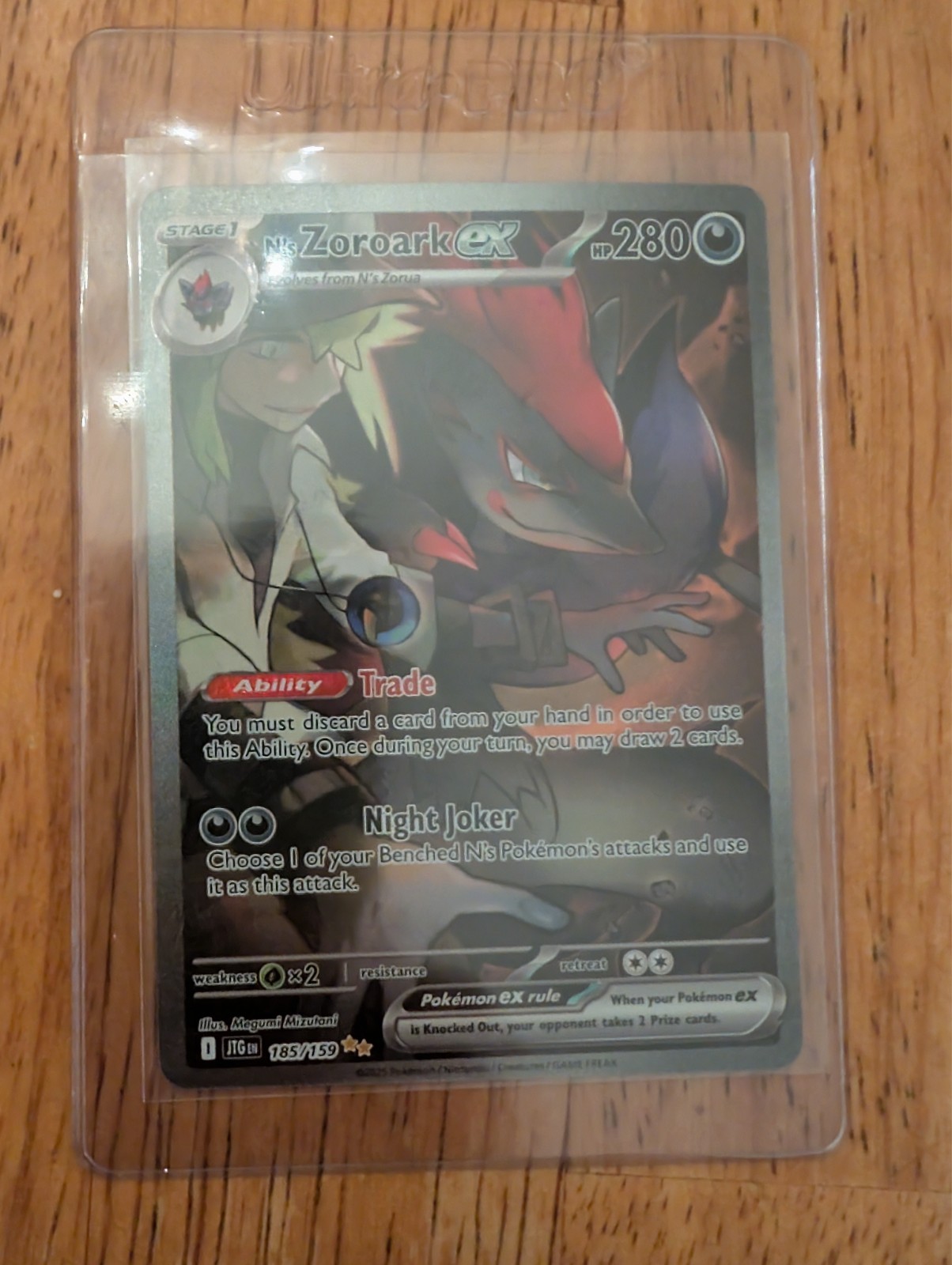N's Zoroark SIR 185/159 Viaggio Insieme NM Pokémon TCG