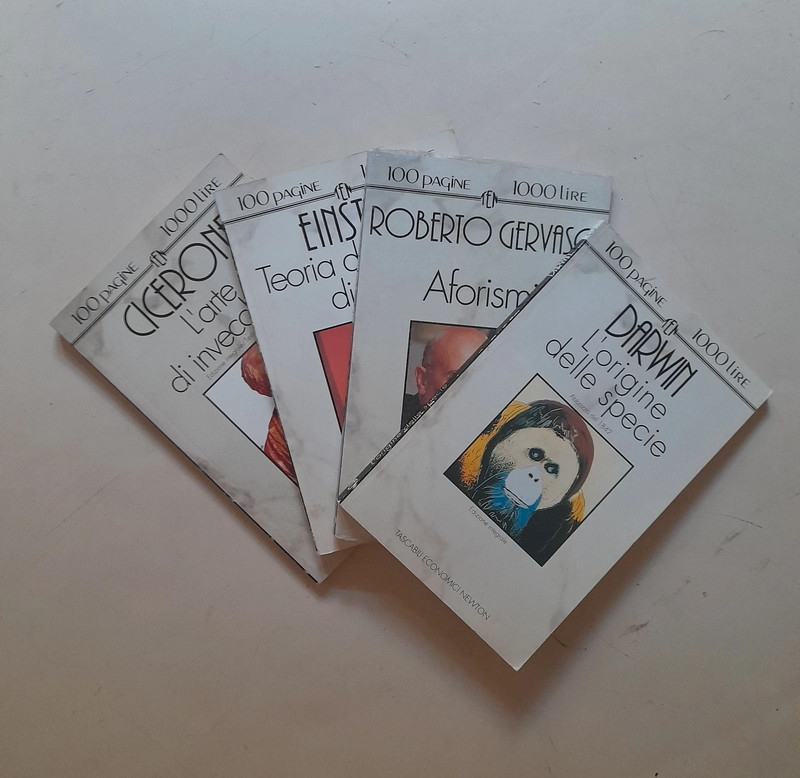 Lotto di 4 libri