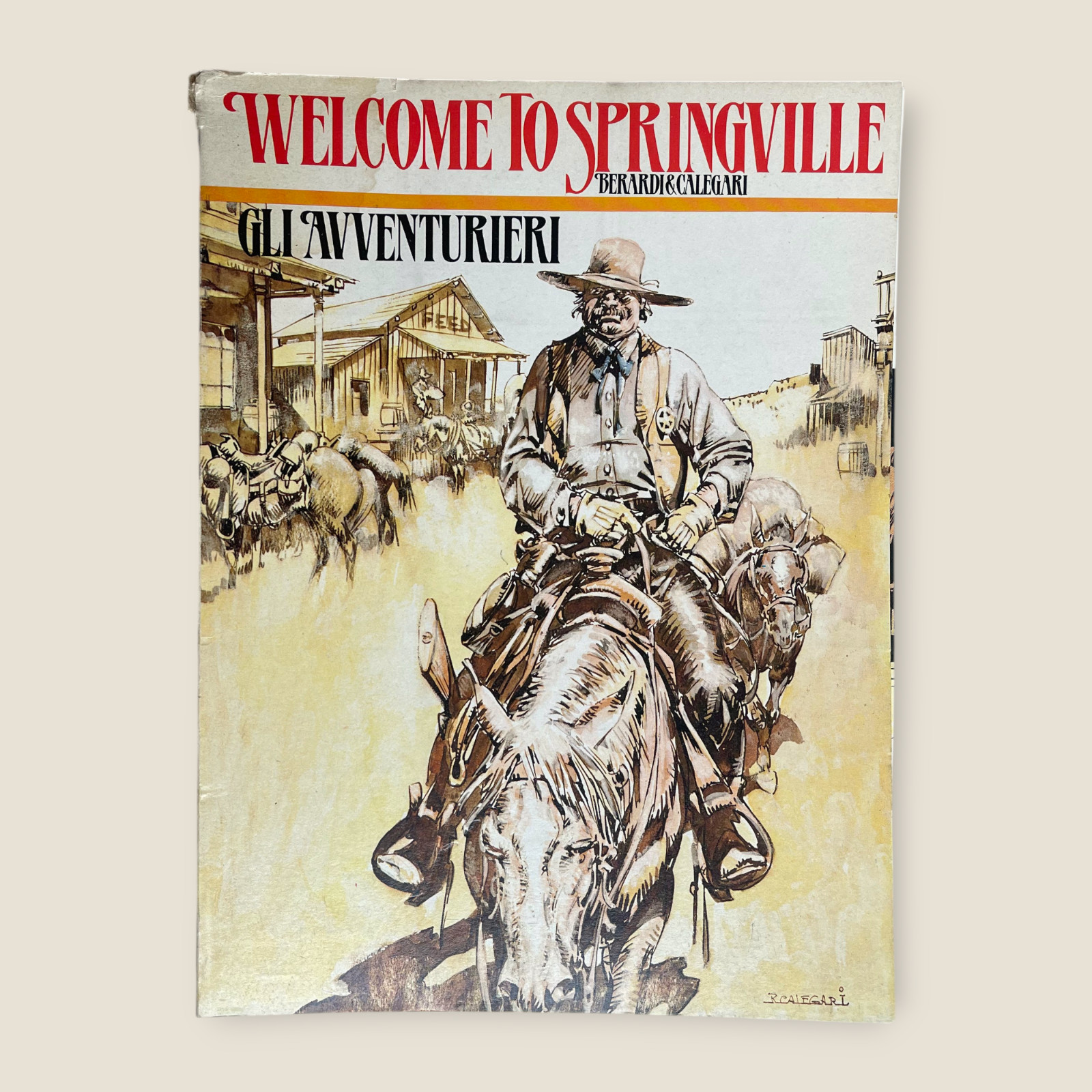 Welcome to Springville – Gli avventurieri – Fumetto Vintage