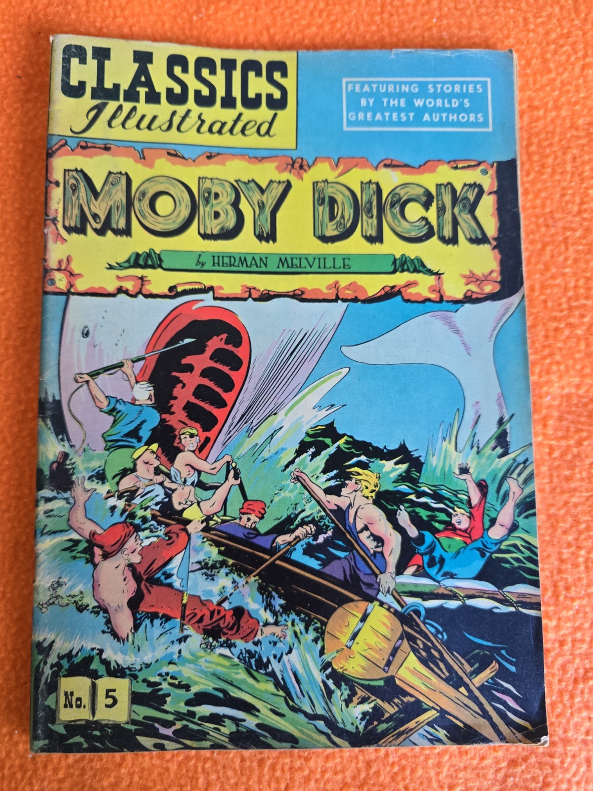 Classics Illustrated  #5 Moby Dick