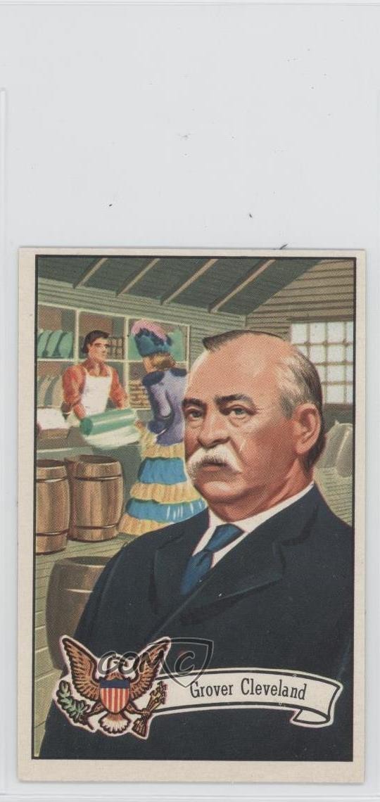 1956 Topps US Presidents Grover Cleveland #25 0y5