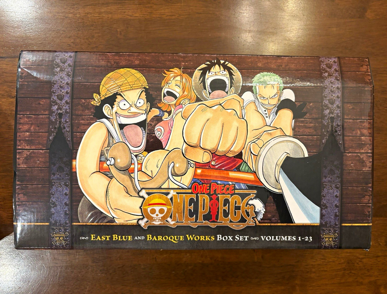 One Piece East Blue & Baroque Works cofanetto manga vol 1-23 inglese