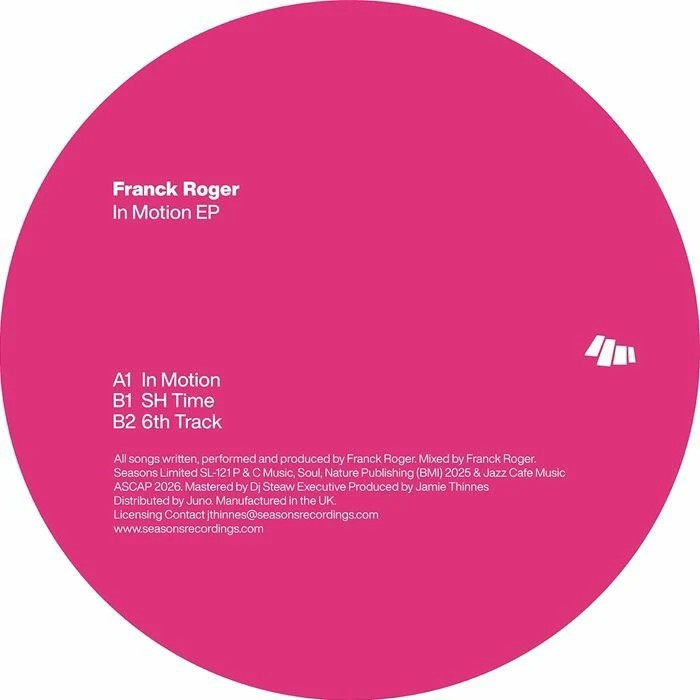 Franck Roger - In Motion EP SL121 Vinilo