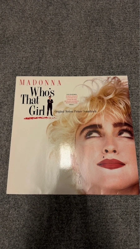 Vinyle Madonna « who’s that girl »