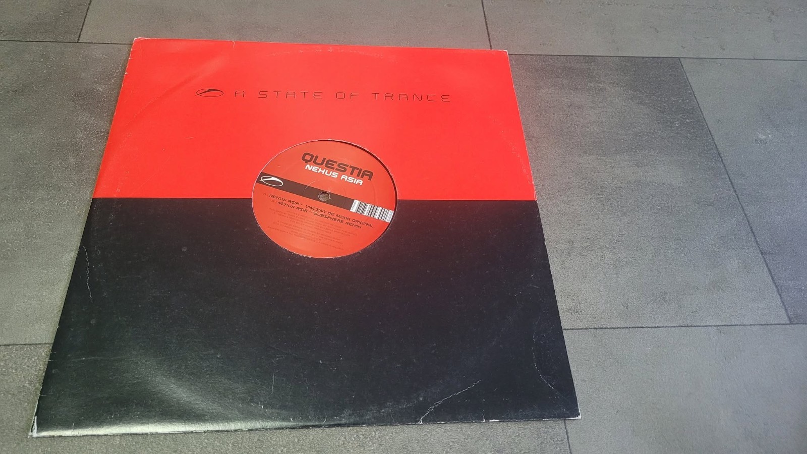 Questia – Nexus Asia 12" - A State of Trance - Vincent De Moor - Trance Brett !!