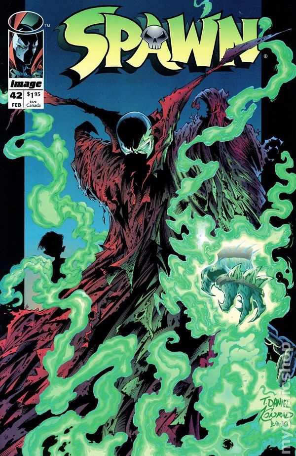 Spawn #42D VF+ 8.5 1996 Stock Image