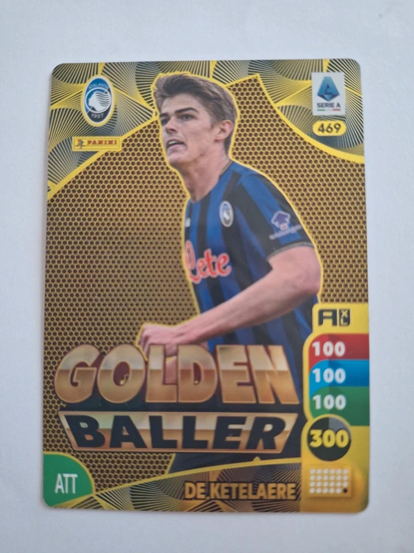 Golden baller Panini De Ketelaere