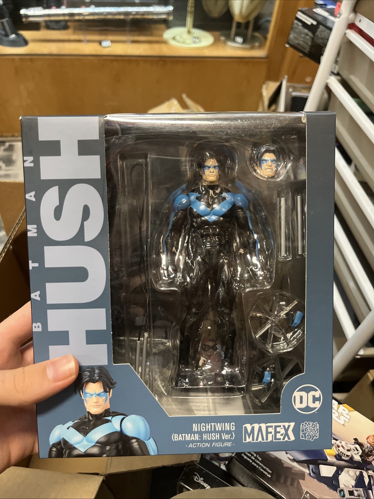 Modellino Mayfex Hush Nightwing scala 1/12