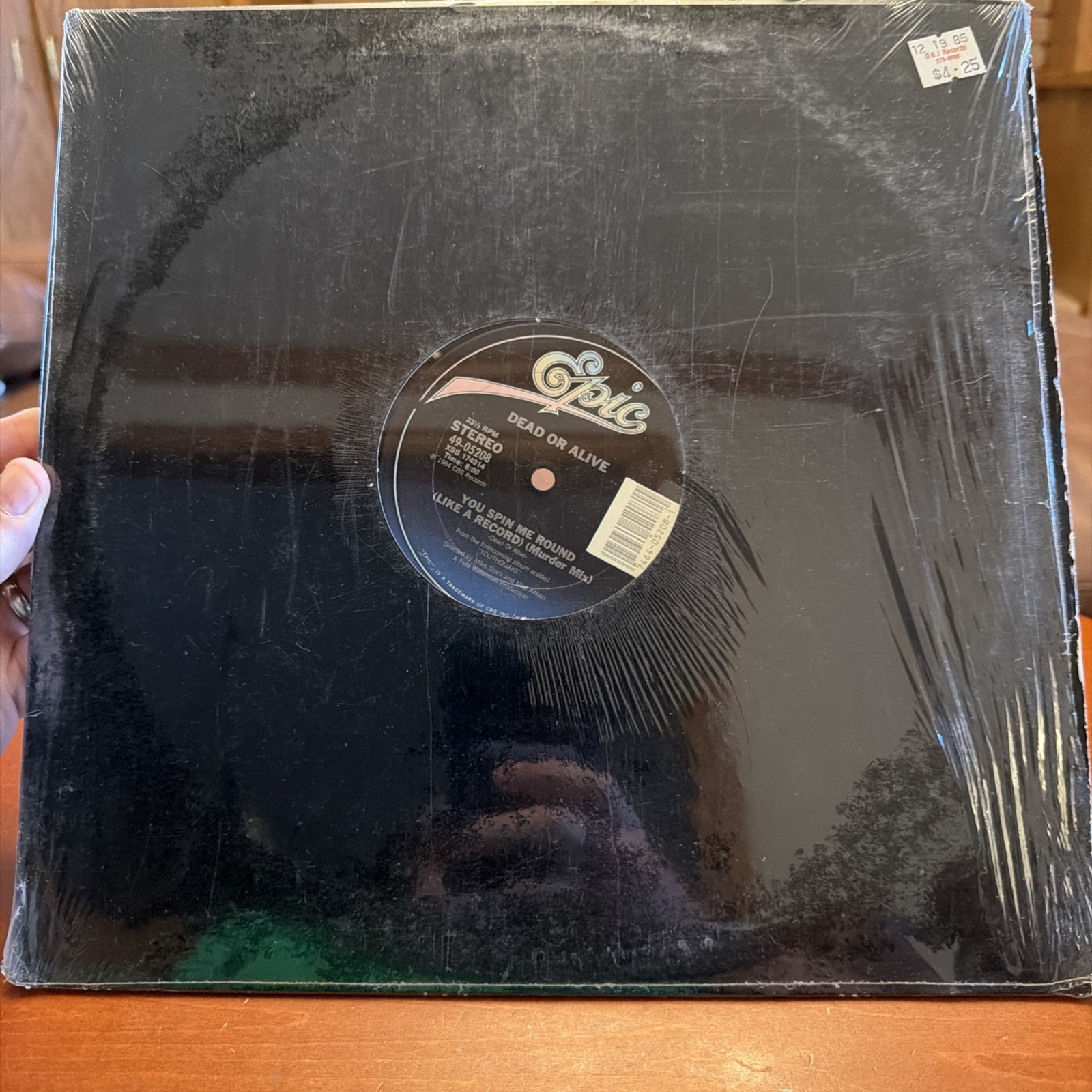 Dead or Alive-1984 You Spin Me Round /Misty Circles 12” Vinyl Ex Shrink