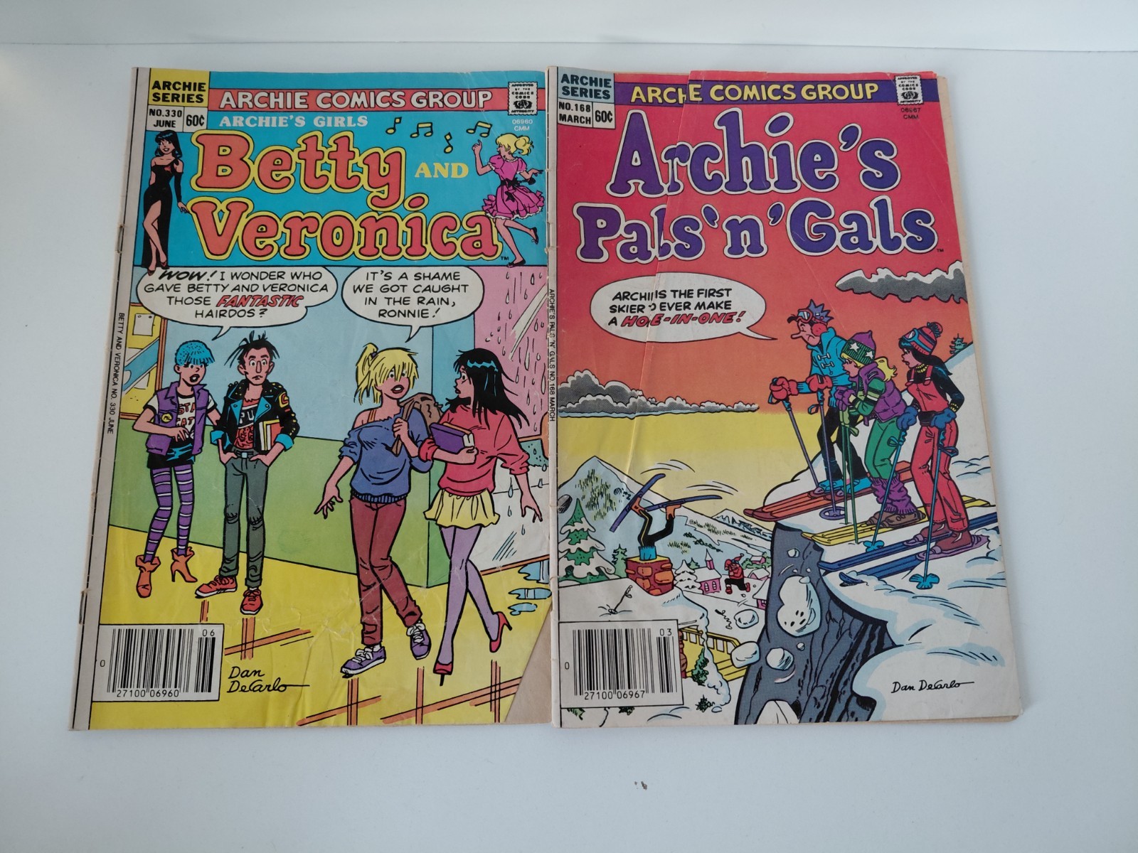 Lotto 2 fumetti Archie's Pals Betty & Veronica maggio giugno 1984
