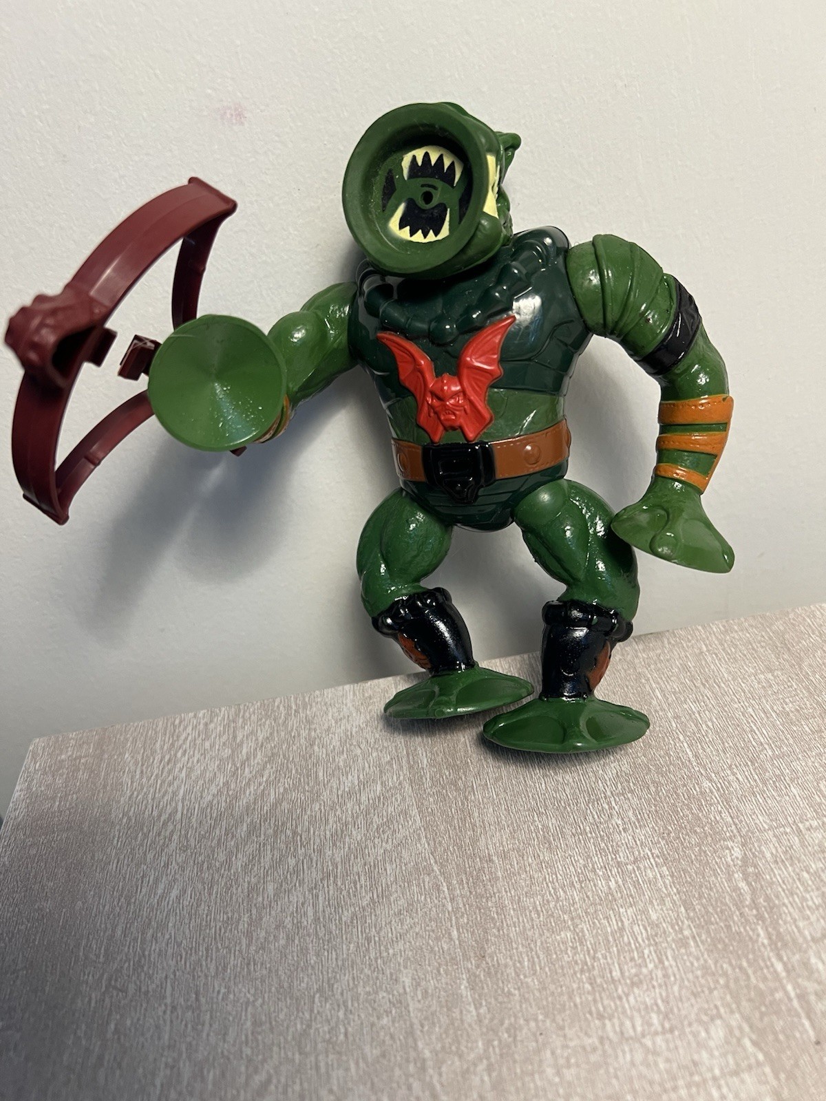 MOTU, Leech, Masters of the Universe, personaggio, completo, vintage, cintura nera