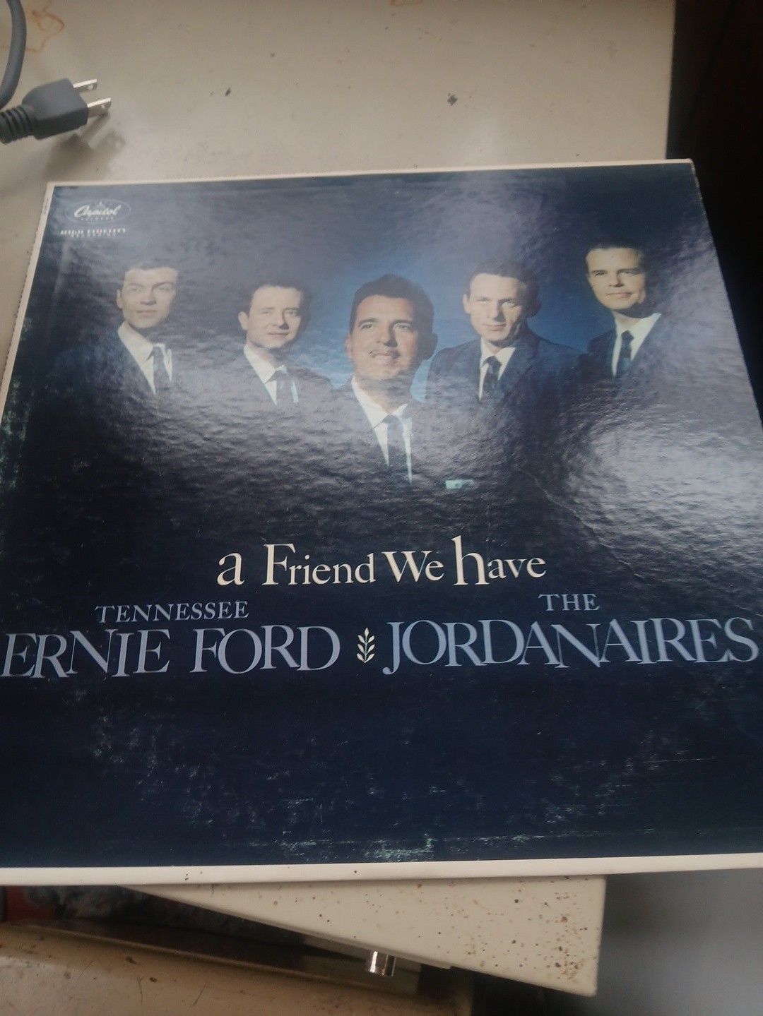 Tennessee Ernie Ford The Jordanaires A Friend We Have Vinyl LP Capitol T-1272