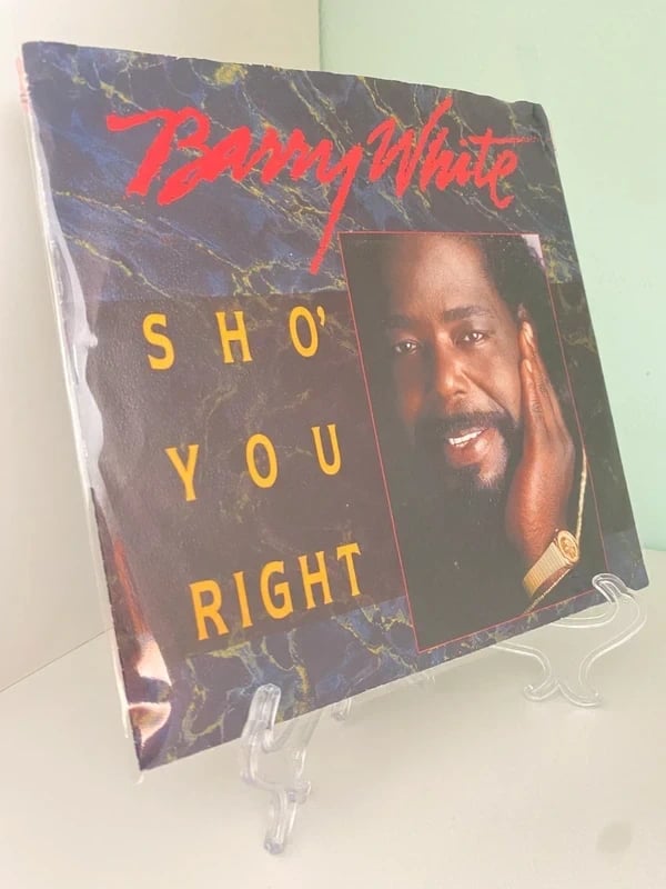 🎶 Barry White – Sho' You Right (1987) 45T Disco