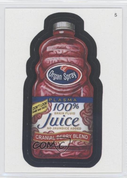 2005 Topps Wacky Packages All New Series 2 Organ Spray #5 2u3