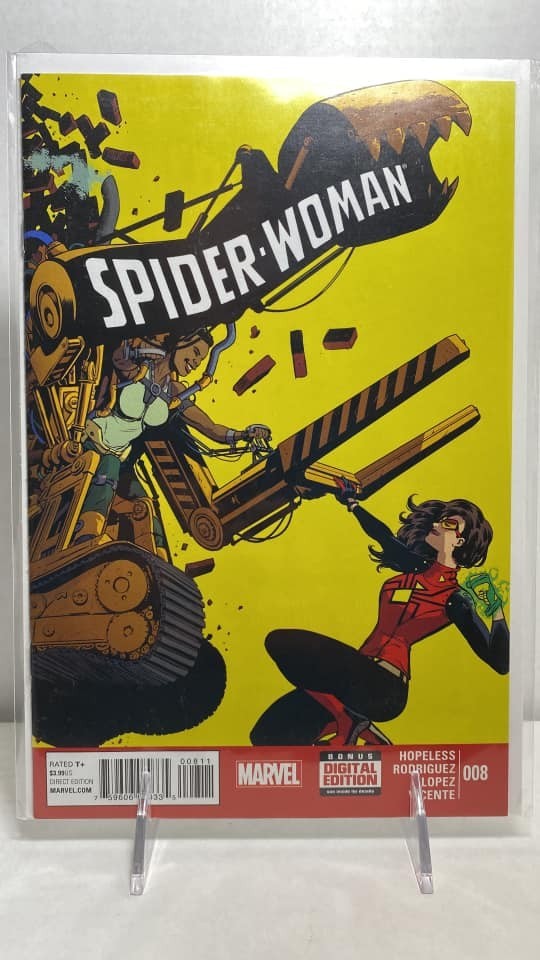 27501: MARVEL SPIDER-WOMAN #8 Grado quasi nuovo